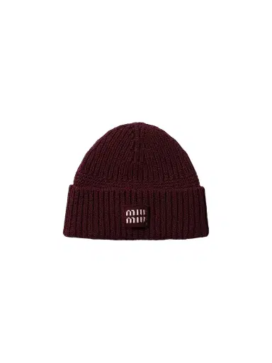 Miu Miu Women's Wool and Cashmere Beanie | Thumbnail 1 Miu Miu Women's Wool and Cashmere Beanie | Thumbnail 1