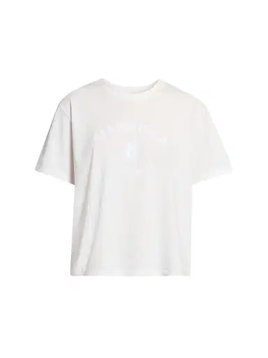 MM6 Maison Martin Margiela Women's Boxy Cotton T-Shirt | Thumbnail 1 MM6 Maison Martin Margiela Women's Boxy Cotton T-Shirt | Thumbnail 1
