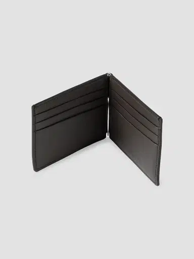 Brunello Cucinelli Men's Smooth Calfskin Money Clip Wallet | Thumbnail 3 Brunello Cucinelli Men's Smooth Calfskin Money Clip Wallet | Thumbnail 3