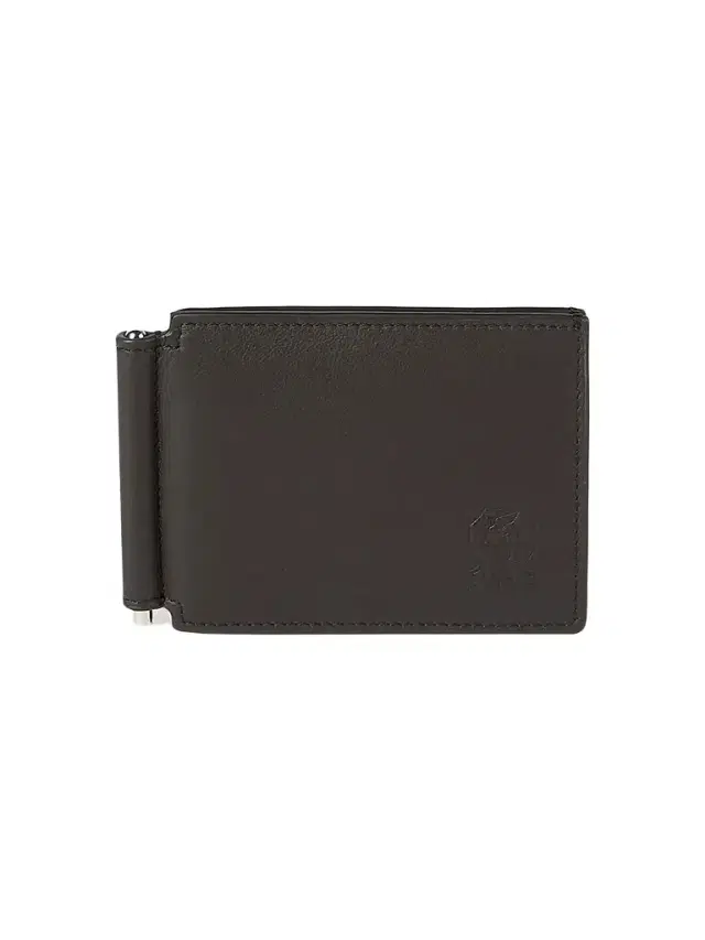 Brunello Cucinelli Men's Smooth Calfskin Money Clip Wallet
