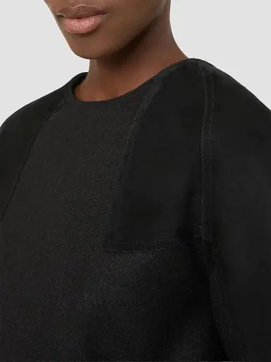 Max Mara Women's Wool Flannel Blouse | Thumbnail 5 Max Mara Women's Wool Flannel Blouse | Thumbnail 5