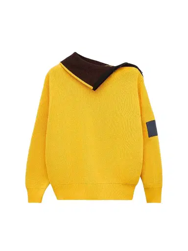 Loewe Women's Cotton Zip-Front Sweater | Thumbnail 1 Loewe Women's Cotton Zip-Front Sweater | Thumbnail 1