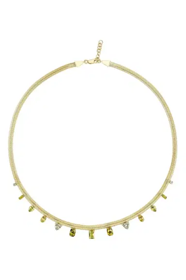 MEREDITH YOUNG Mossy Way Snake Collar Necklace | Thumbnail 1 MEREDITH YOUNG Mossy Way Snake Collar Necklace | Thumbnail 1