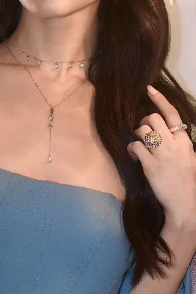 MEREDITH YOUNG Sapphire Mossy Way Ring | Thumbnail 2