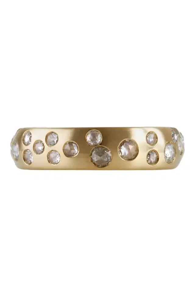 SARA KATHERINE JACOBSON Diamond Sapphire Baby Boo Ring