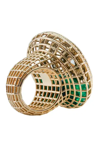 SARA KATHERINE JACOBSON Diamond Mushroom Cagey Ring | Thumbnail 4 SARA KATHERINE JACOBSON Diamond Mushroom Cagey Ring | Thumbnail 4