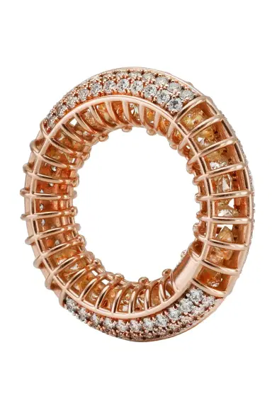 SARA KATHERINE JACOBSON Diamond Round N Round Ring | Thumbnail 4