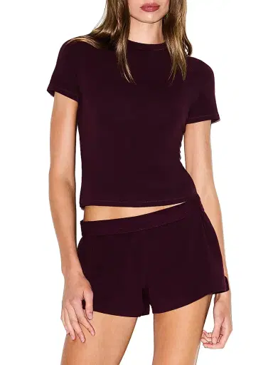 Skims Women's Cotton Jersey T-Shirt | Thumbnail 4 Skims Women's Cotton Jersey T-Shirt | Thumbnail 4