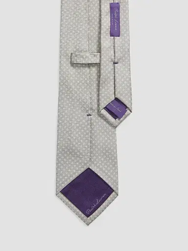 Ralph Lauren Purple Label Men's Diamond Silk Tie | Thumbnail 2 Ralph Lauren Purple Label Men's Diamond Silk Tie | Thumbnail 2