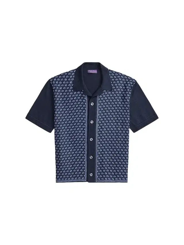 Ralph Lauren Purple Label Men's Camp-Collar Short-Sleeve Cardigan
