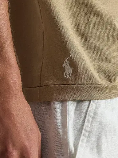 Polo Ralph Lauren Men's Logo-Print Cotton Crewneck T-Shirt | Thumbnail 5