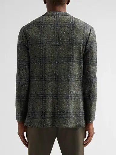Sartorio Napoli Men's Glen Check Donegal-Effect Wool Sport Coat | Thumbnail 3 Sartorio Napoli Men's Glen Check Donegal-Effect Wool Sport Coat | Thumbnail 3