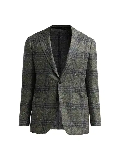 Sartorio Napoli Men's Glen Check Donegal-Effect Wool Sport Coat | Thumbnail 1 Sartorio Napoli Men's Glen Check Donegal-Effect Wool Sport Coat | Thumbnail 1