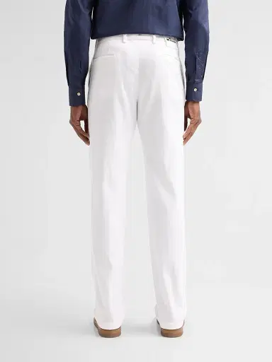 Kiton Men's Extended-Tab Flat-Front Trousers | Thumbnail 3