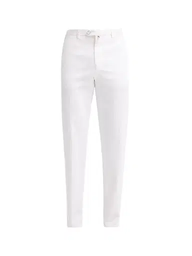 Kiton Men's Extended-Tab Flat-Front Trousers | Thumbnail 1
