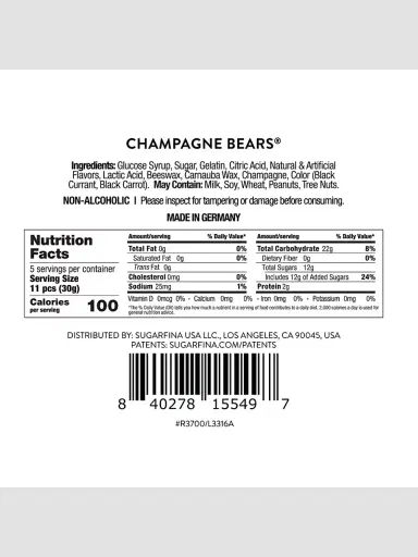 Sugarfina Champagne Bears Celebration Bottle | Thumbnail 4 Sugarfina Champagne Bears Celebration Bottle | Thumbnail 4