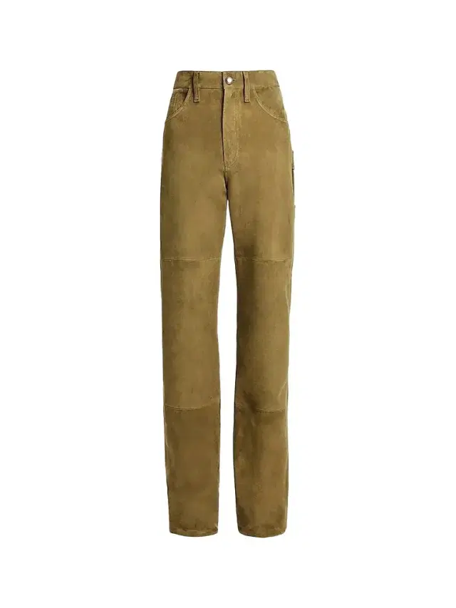 Altuzarra Women's Mills Suede Straight Pants
