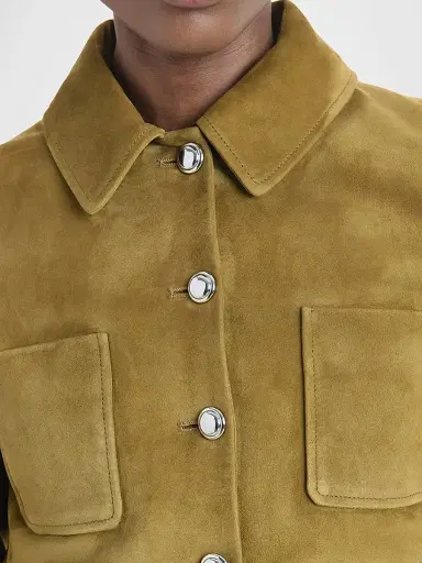Altuzarra Women's Astley Suede Jacket | Thumbnail 4 Altuzarra Women's Astley Suede Jacket | Thumbnail 4