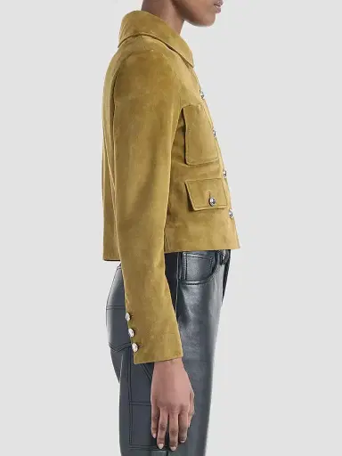 Altuzarra Women's Astley Suede Jacket | Thumbnail 5 Altuzarra Women's Astley Suede Jacket | Thumbnail 5