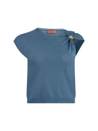 Altuzarra Women's Rinaldi Knotted T-Shirt | Thumbnail 1 Altuzarra Women's Rinaldi Knotted T-Shirt | Thumbnail 1