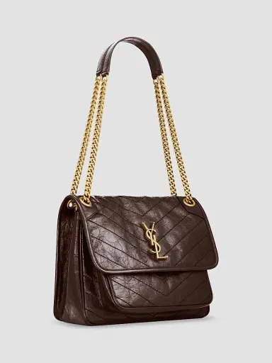 Saint Laurent Women's Niki Medium Shoulder Bag in Vintage Leather | Thumbnail 8 Saint Laurent Women's Niki Medium Shoulder Bag in Vintage Leather | Thumbnail 8