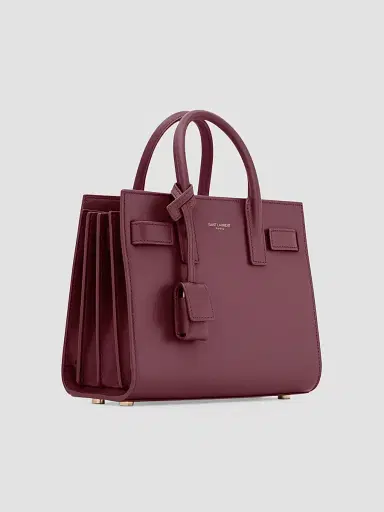 Saint Laurent Women's Nano Sac De Jour Leather Satchel | Thumbnail 2 Saint Laurent Women's Nano Sac De Jour Leather Satchel | Thumbnail 2