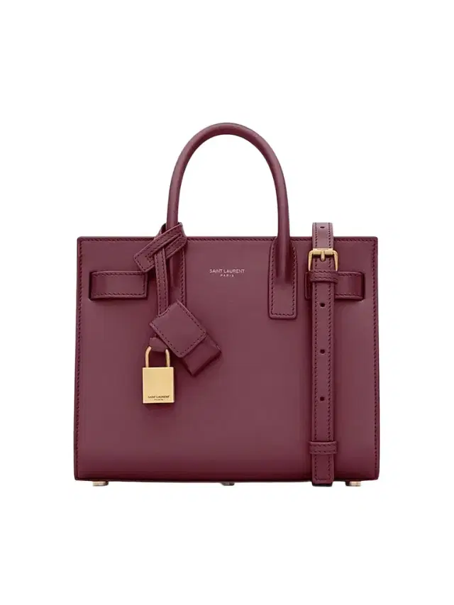 Saint Laurent Women's Nano Sac De Jour Leather Satchel