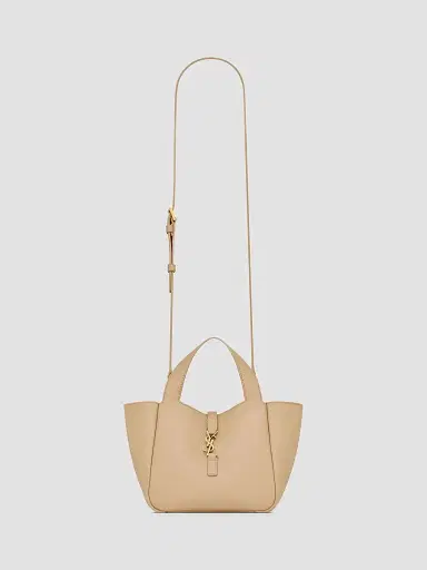 Saint Laurent Women's Le 5 à 7 Baby Bea Top Handle Bag in Grained Leather | Thumbnail 5