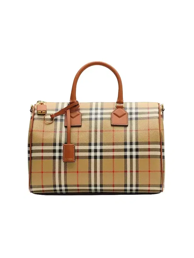 Burberry Women's Medium Check Bowling Bag