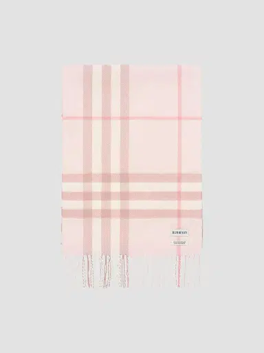 Burberry Women's Check Cashmere Scarf | Thumbnail 2 Burberry Women's Check Cashmere Scarf | Thumbnail 2