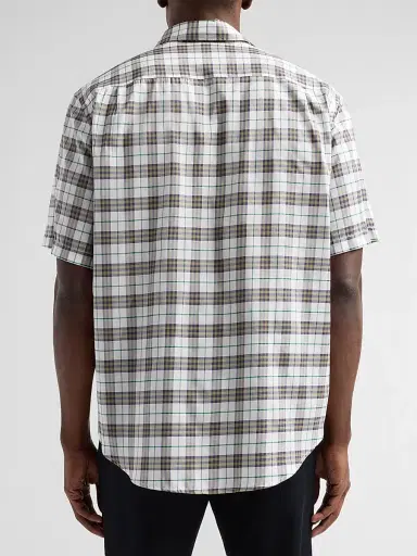 Burberry Men's Radmar Checked Cotton Shirt | Thumbnail 3 Burberry Men's Radmar Checked Cotton Shirt | Thumbnail 3