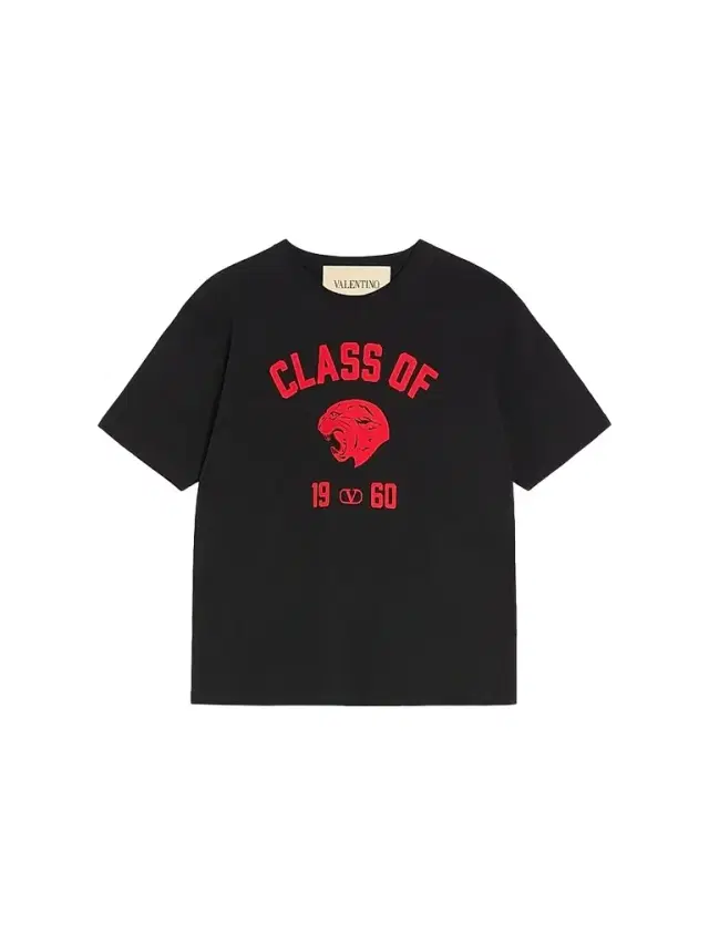 Valentino Garavani Men's Cotton T-Shirt with Panther Print