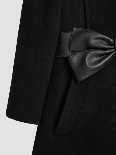 Valentino Garavani Women's Soft Drap Coat | Thumbnail 7