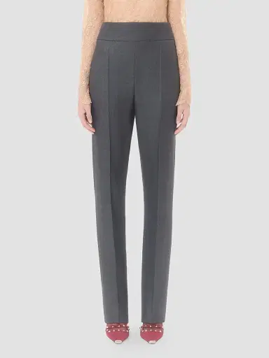 Valentino Garavani Women's Textured Silk Wool Pants | Thumbnail 3 Valentino Garavani Women's Textured Silk Wool Pants | Thumbnail 3