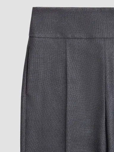 Valentino Garavani Women's Textured Silk Wool Pants | Thumbnail 6 Valentino Garavani Women's Textured Silk Wool Pants | Thumbnail 6