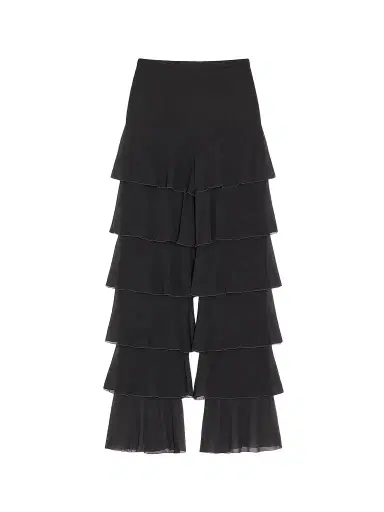 Valentino Garavani Women's Light Georgette Pants | Thumbnail 1 Valentino Garavani Women's Light Georgette Pants | Thumbnail 1