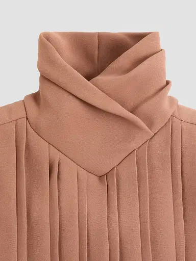 Valentino Garavani Women's Cady Couture Pleated Top | Thumbnail 7