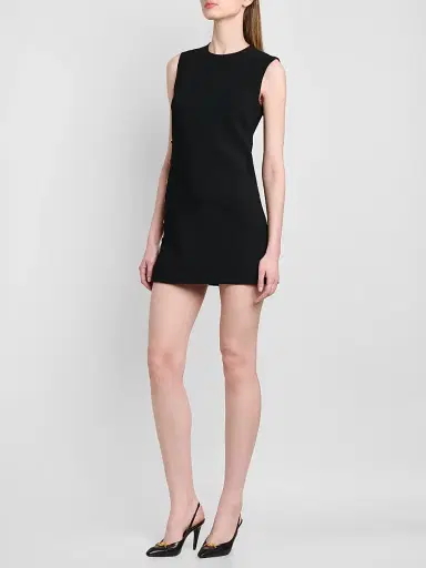 Versace Women's Medusa Button Cady Mini Dress | Thumbnail 4