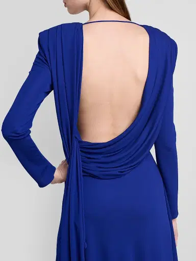 Versace Women's Jersey Crêpe Cockail Dress | Thumbnail 5 Versace Women's Jersey Crêpe Cockail Dress | Thumbnail 5