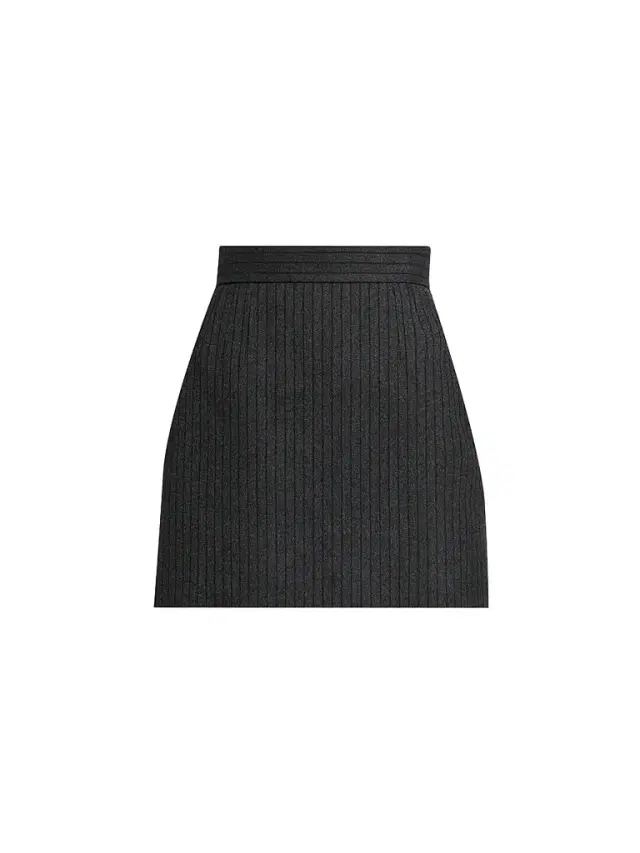 Versace Women's Pinstripe Wool Twill Mini Skirt