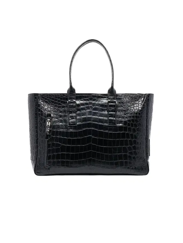 Tom Ford Men's Crocodile-Embossed Leather Tote Bag