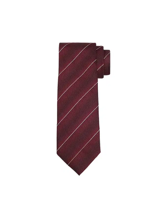 Tom Ford Men's Linen Diagonal Striped Tie