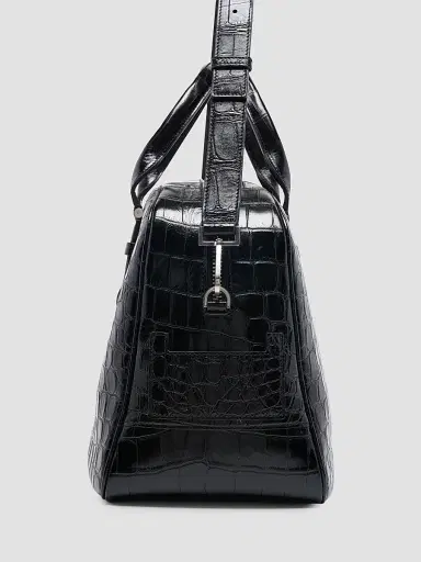 Tom Ford Men's Crocodile-Embossed Leather Top Handle Bag | Thumbnail 5 Tom Ford Men's Crocodile-Embossed Leather Top Handle Bag | Thumbnail 5