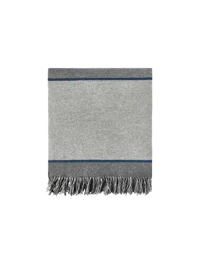 Brunello Cucinelli Silk Color Block Throw