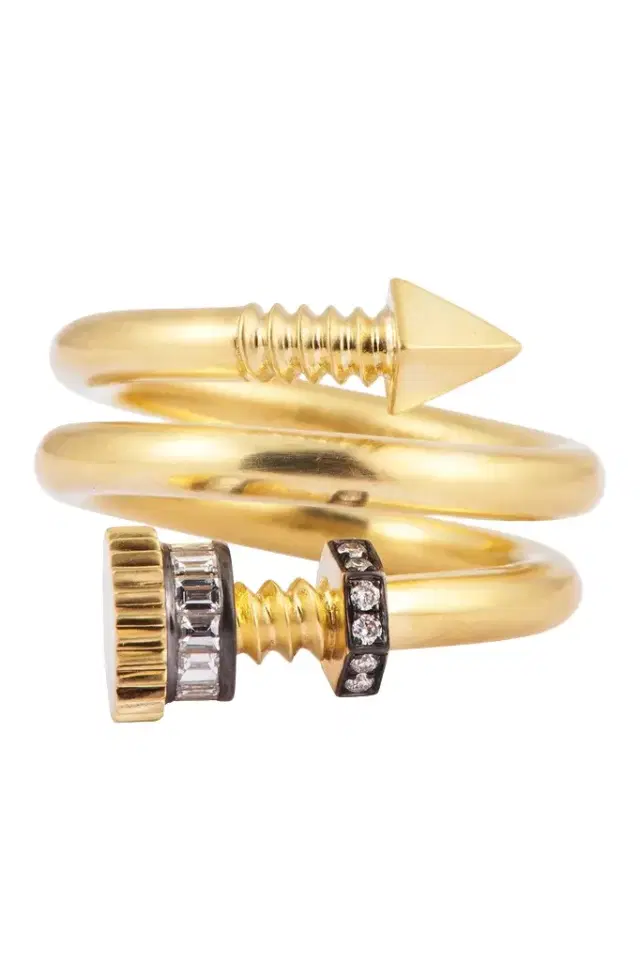 Sylva & Cie Diamond Bolt Ring