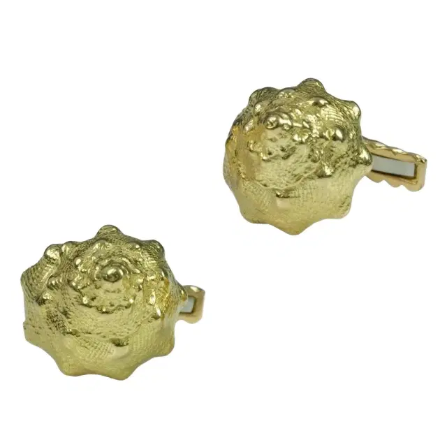 DAVID WEBB Conch Shell Cufflinks