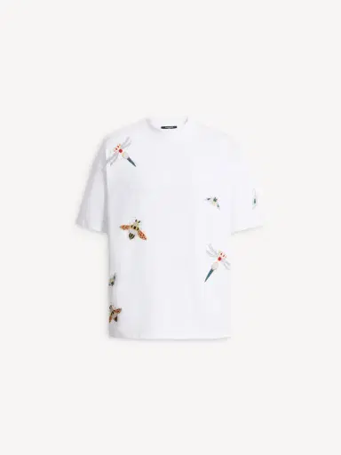 Balmain Embroidered Insect T-shirt | Thumbnail 2 Balmain Embroidered Insect T-shirt | Thumbnail 2