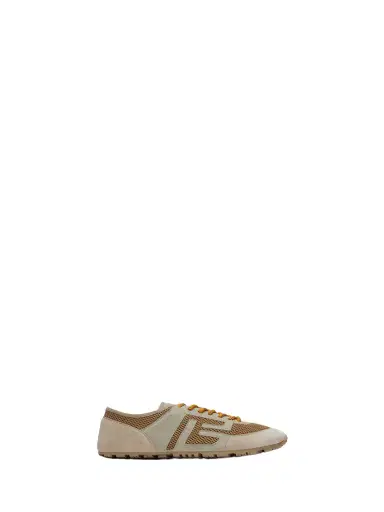Balmain Racer 45 trainers in mesh and suede leather | Thumbnail 1 Balmain Racer 45 trainers in mesh and suede leather | Thumbnail 1