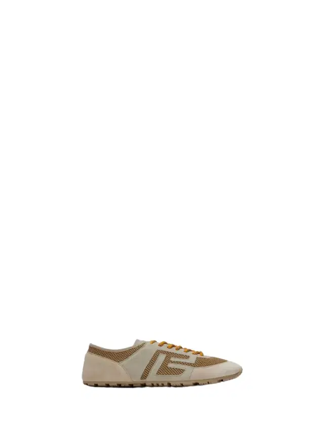Balmain Racer 45 trainers in mesh and suede leather