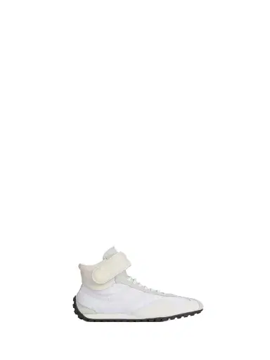 Balmain Racing Mid-Top trainers in nylon and leather | Thumbnail 1 Balmain Racing Mid-Top trainers in nylon and leather | Thumbnail 1